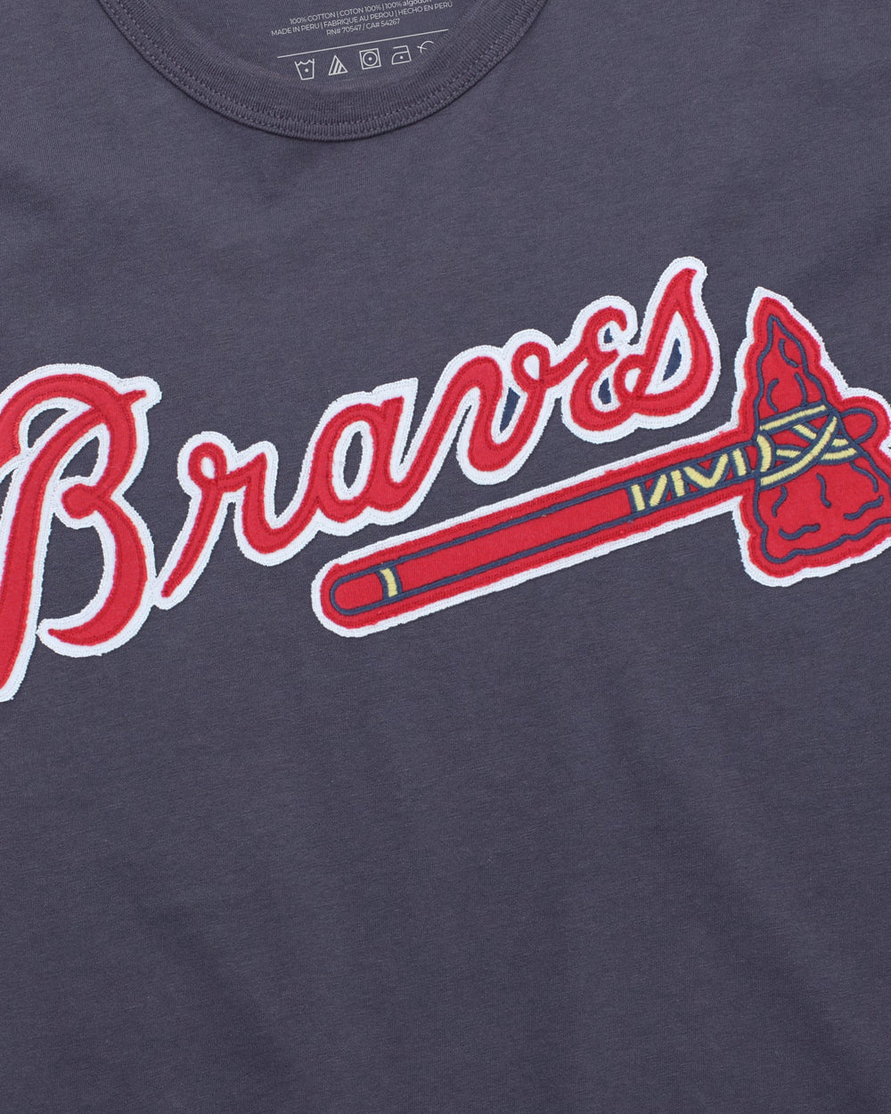 ATLANTA BRAVES '47 FRANKLIN FIELDHOUSE TEE ATLAS BLUE