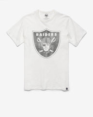 LAS VEGAS RAIDERS GRIT '47 SCRUM TEE WHITE WASH