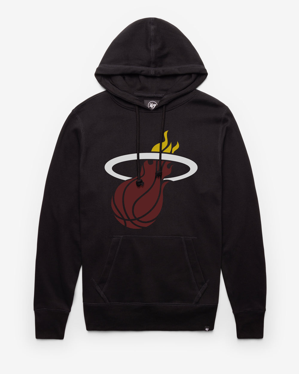 MIAMI HEAT IMPRINT '47 HEADLINE HOOD JET BLACK