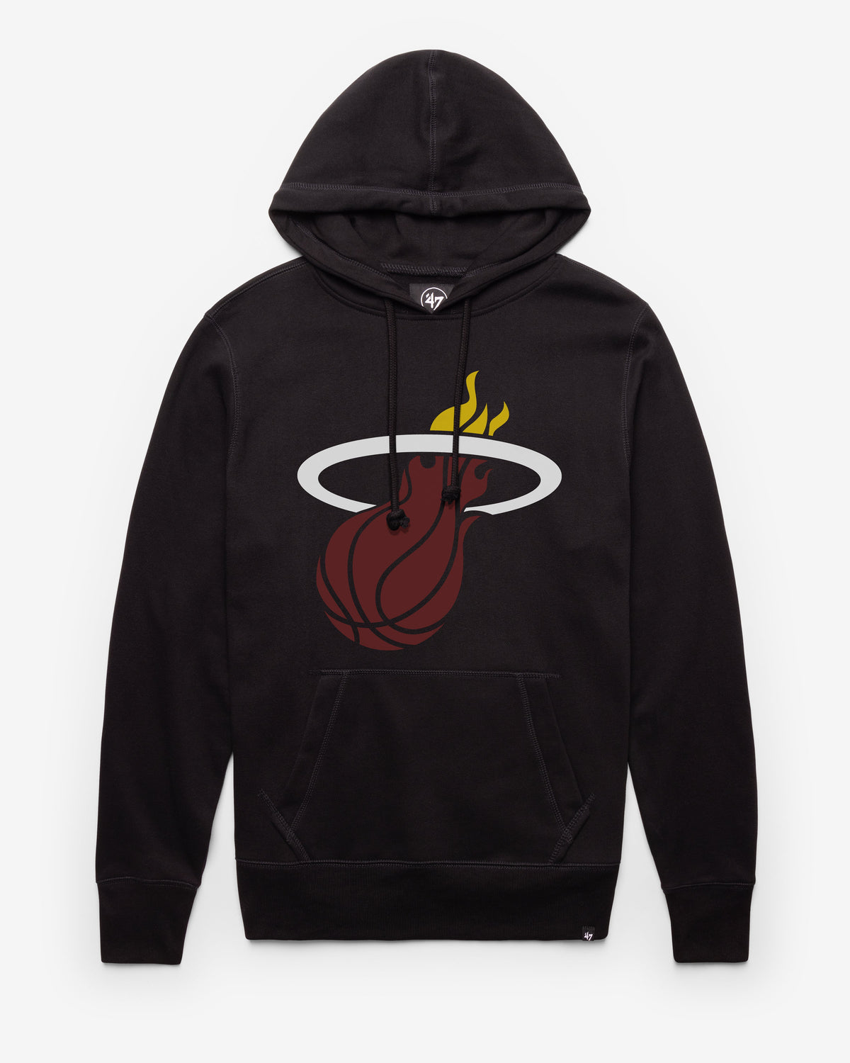 MIAMI HEAT IMPRINT '47 HEADLINE HOOD JET BLACK