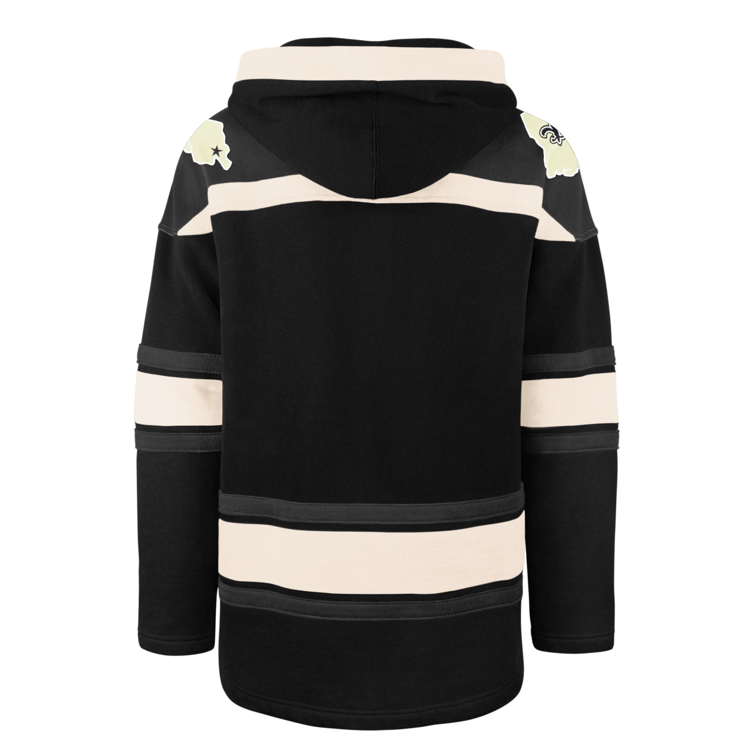 NEW ORLEANS SAINTS SUPERIOR '47 LACER HOOD JET BLACK