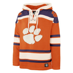 CLEMSON TIGERS SUPERIOR '47 LACER HOOD ORANGE