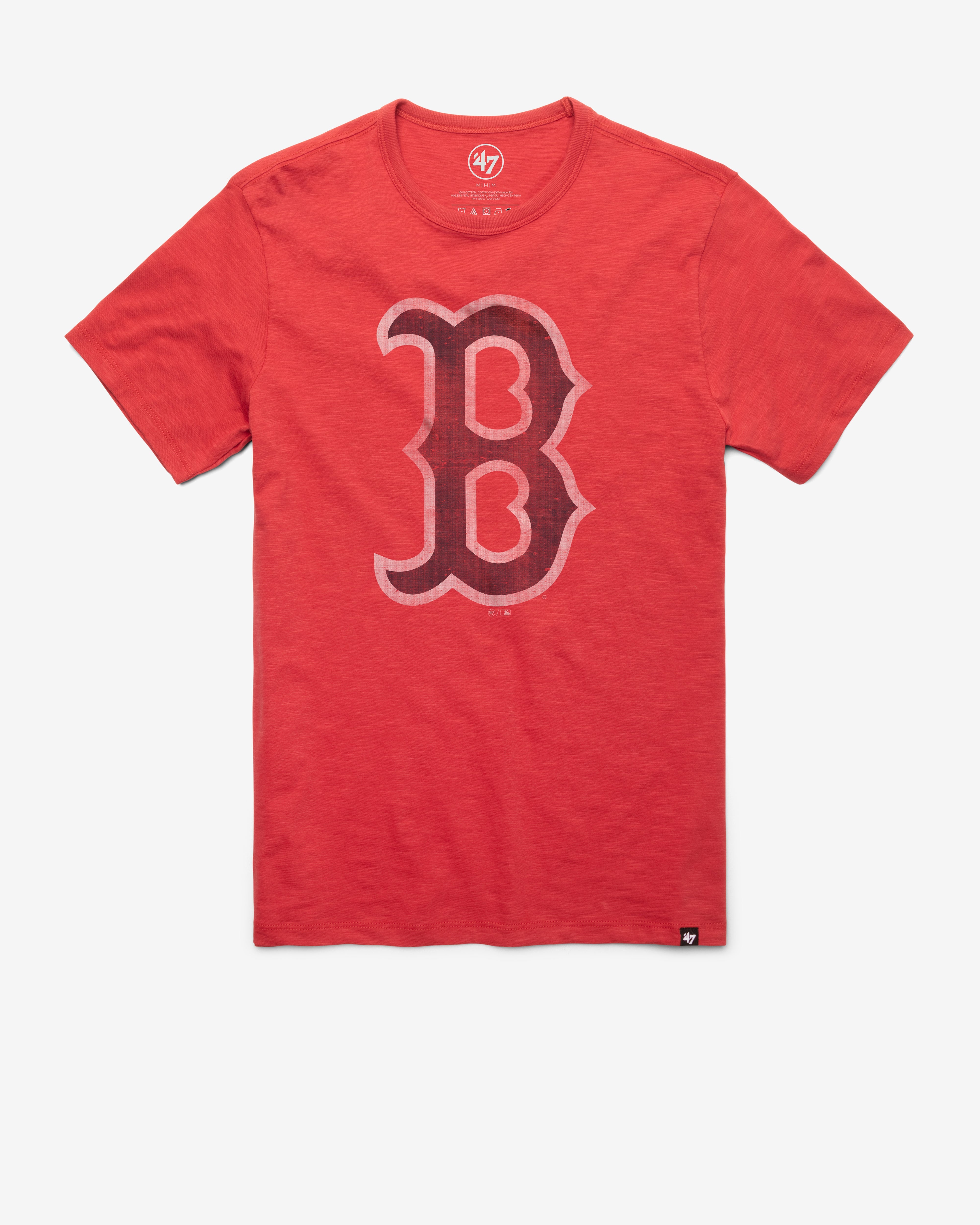 BOSTON RED SOX GRIT '47 SCRUM TEE RESCUE RED