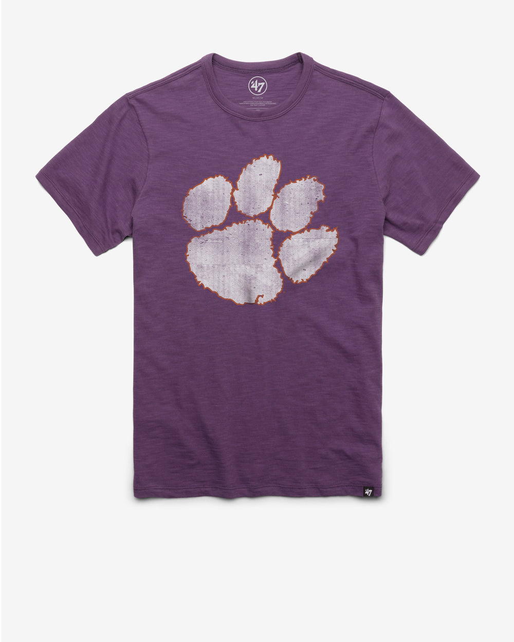 CLEMSON TIGERS GRIT '47 SCRUM TEE GRAPE