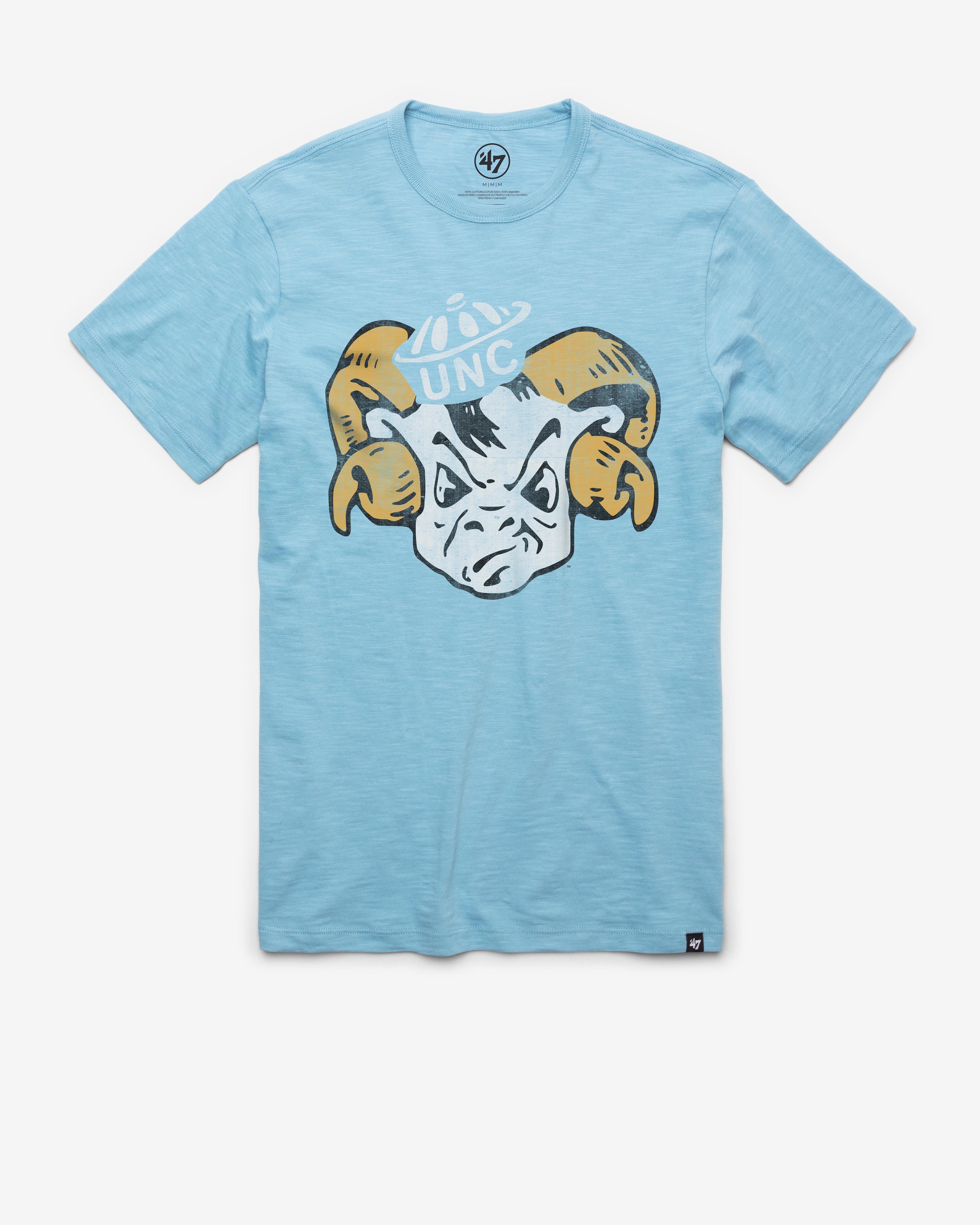 NORTH CAROLINA TAR HEELS UNC VINTAGE GRIT '47 SCRUM TEE CAROLINA