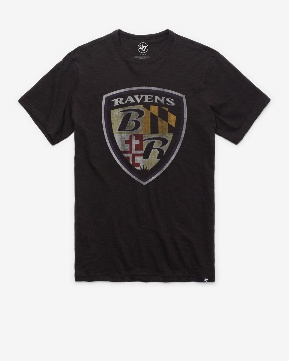 BALTIMORE RAVENS GRIT '47 SCRUM TEE JET BLACK