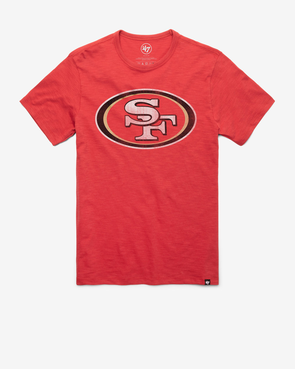 SAN FRANCISCO 49ERS GRIT '47 SCRUM TEE RESCUE RED