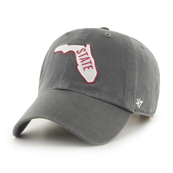 FLORIDA STATE SEMINOLES VINTAGE '47 CLEAN UP CHARCOAL