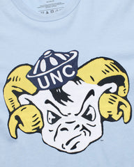 NORTH CAROLINA TAR HEELS UNC VINTAGE '47 FRANKLIN FIELDHOUSE TEE GULF BLUE