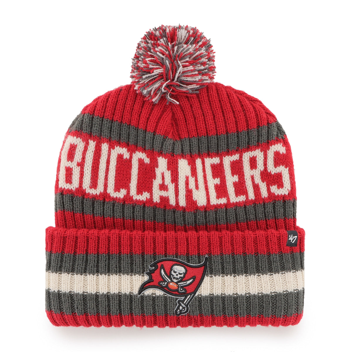 TAMPA BAY BUCCANEERS BERING '47 CUFF KNIT RED