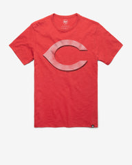 CINCINNATI REDS GRIT '47 SCRUM TEE RESCUE RED