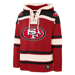 SAN FRANCISCO 49ERS SUPERIOR '47 LACER HOOD RED