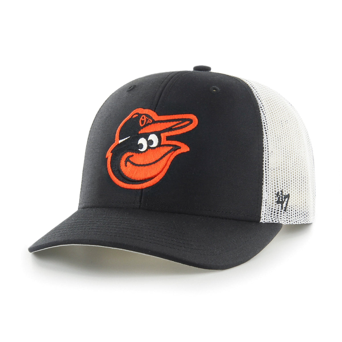 BALTIMORE ORIOLES '47 TRUCKER BLACK