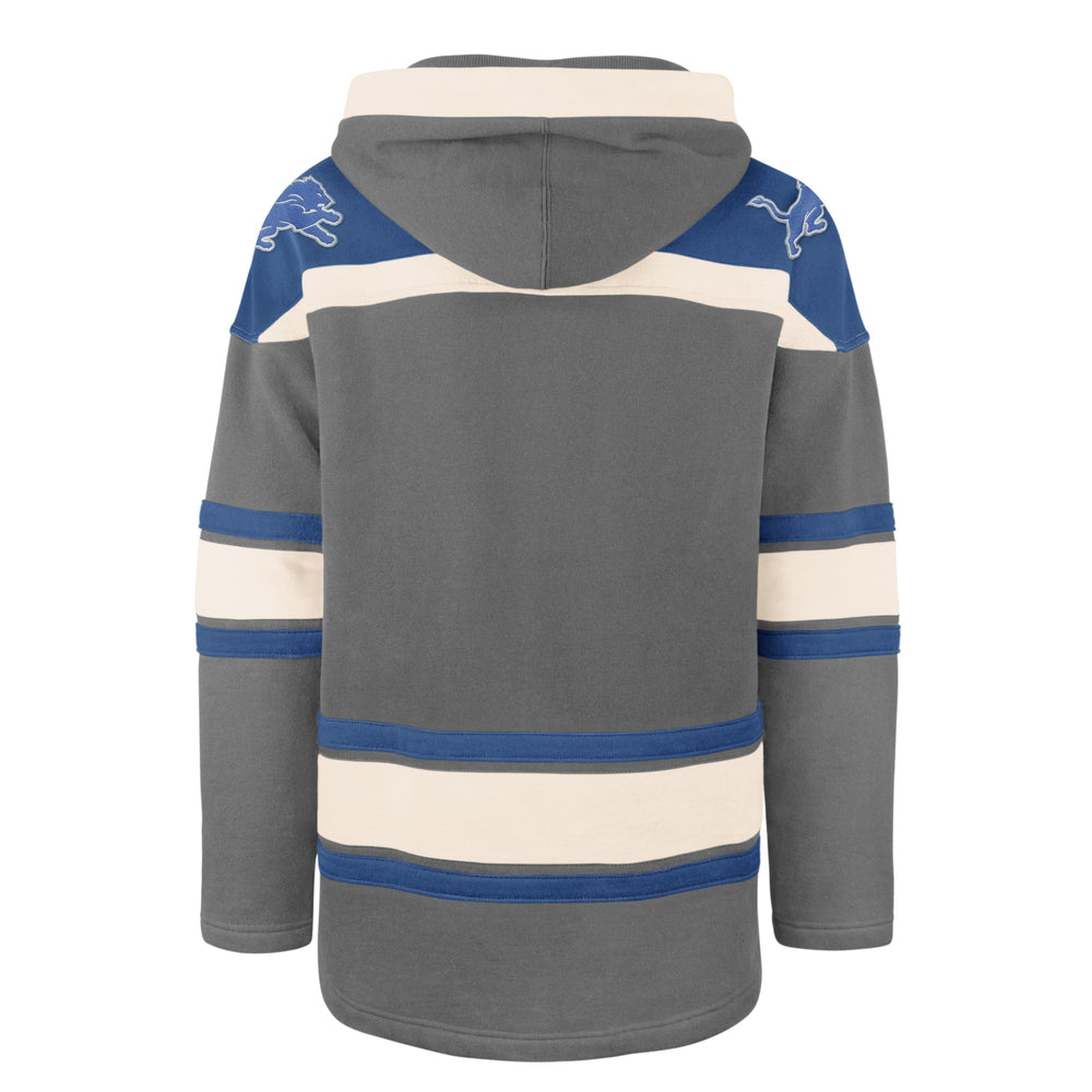 DETROIT LIONS SUPERIOR '47 LACER HOOD WOLF GREY