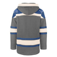 DETROIT LIONS SUPERIOR '47 LACER HOOD WOLF GREY