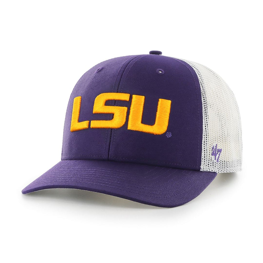 LOUISIANA STATE TIGERS LSU '47 TRUCKER PURPLE