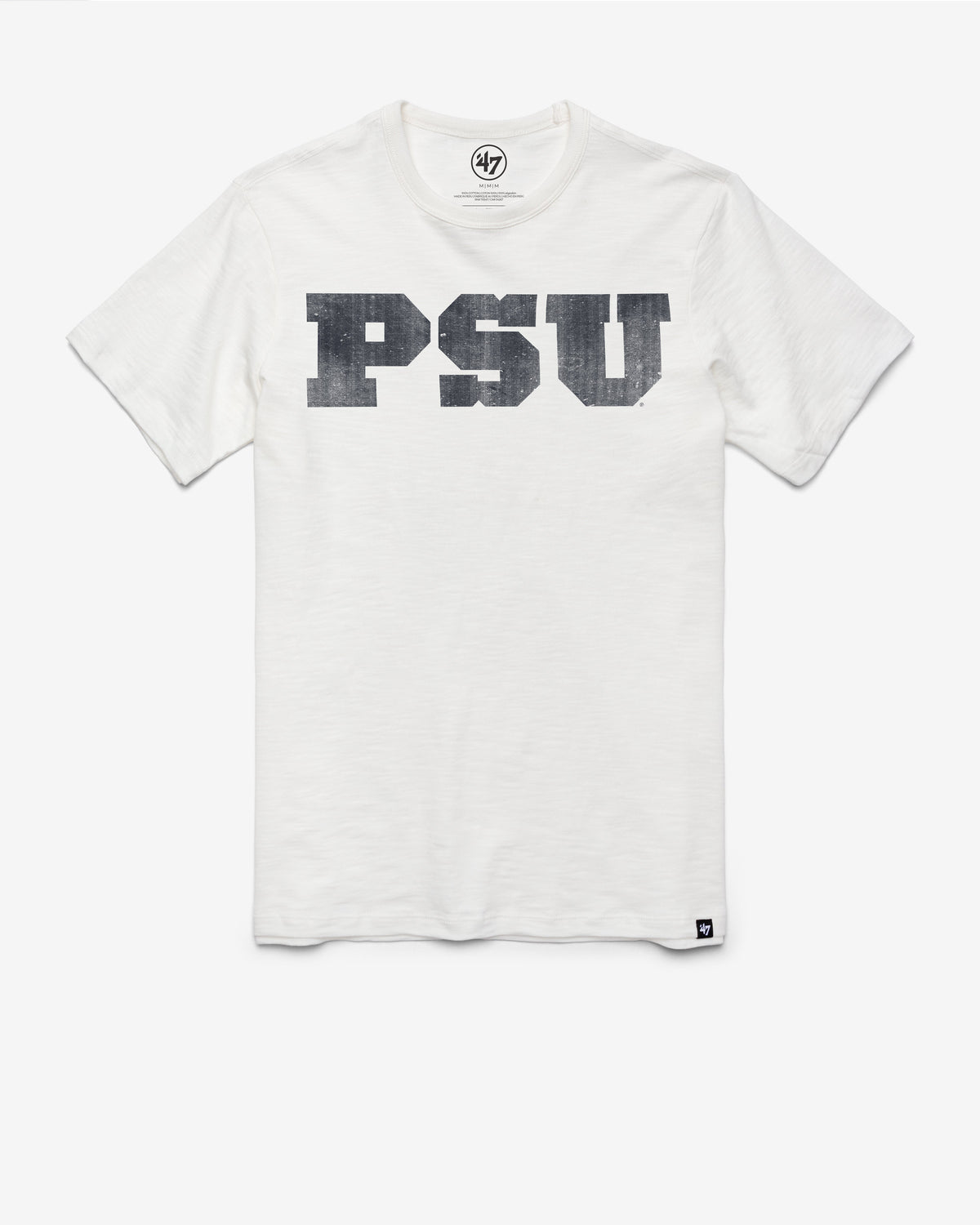 PENN STATE NITTANY LIONS '47 VINTAGE GRIT SCRUM TEE WHITE WASH