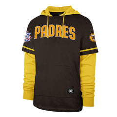 SAN DIEGO PADRES TRIFECTA '47 SHORTSTOP PULLOVER HOOD BROWN