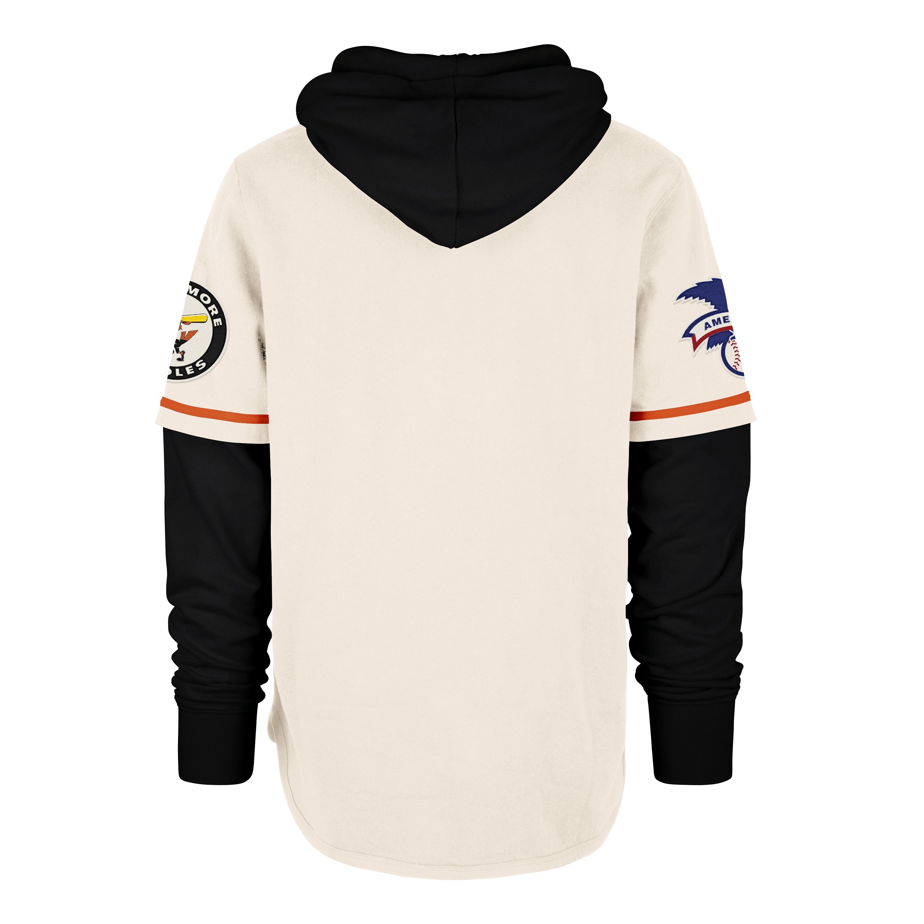 BALTIMORE ORIOLES COOPERSTOWN TRIFECTA '47 SHORTSTOP PULLOVER CREAM