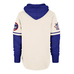 CHICAGO CUBS COOPERSTOWN TRIFECTA '47 SHORTSTOP PULLOVER HOOD CREAM