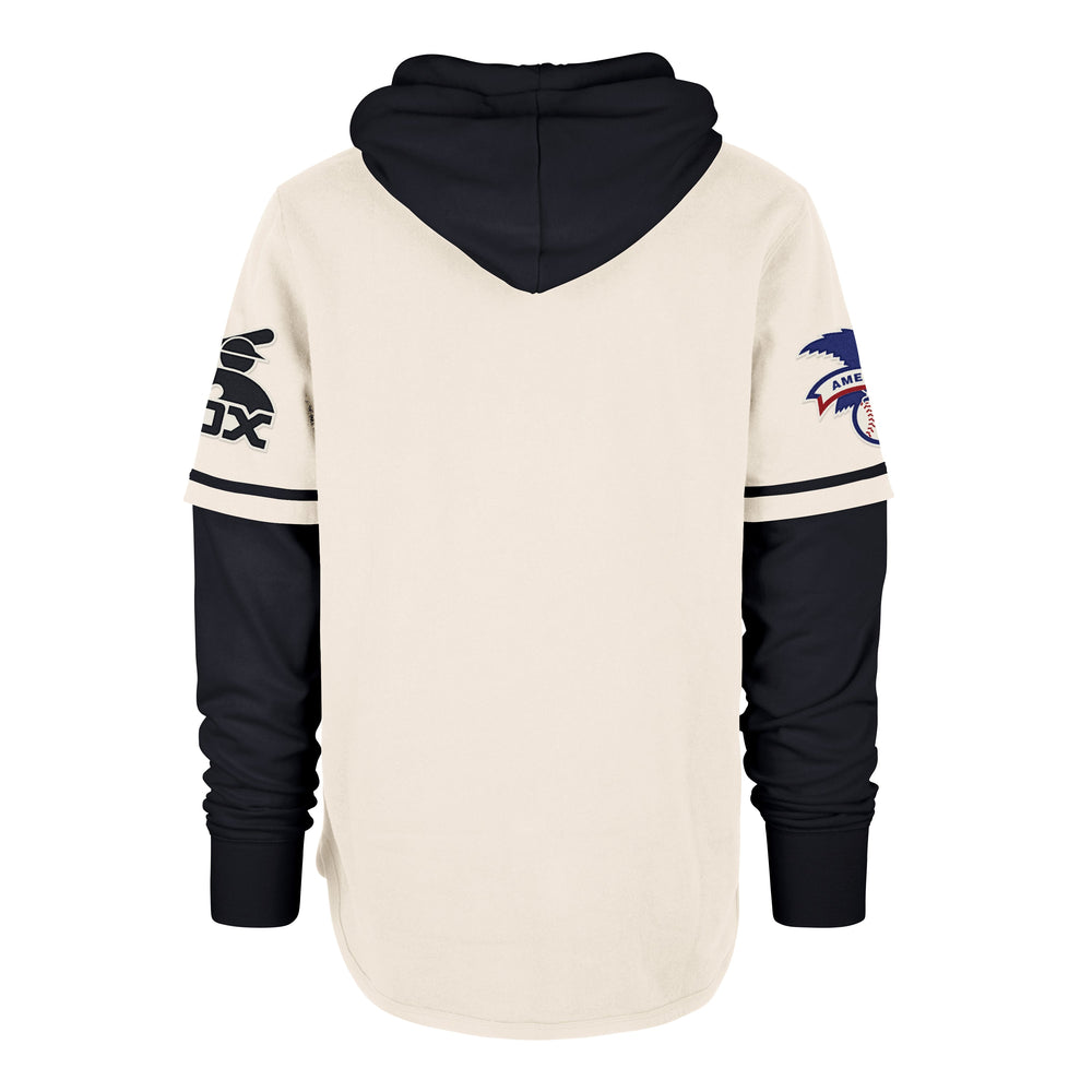 CHICAGO WHITE SOX COOPERSTOWN TRIFECTA '47 SHORTSTOP PULLOVER HOOD CREAM