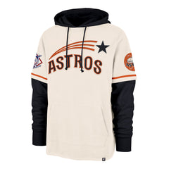HOUSTON ASTROS COOPERSTOWN TRIFECTA '47 SHORTSTOP PULLOVER HOOD CREAM