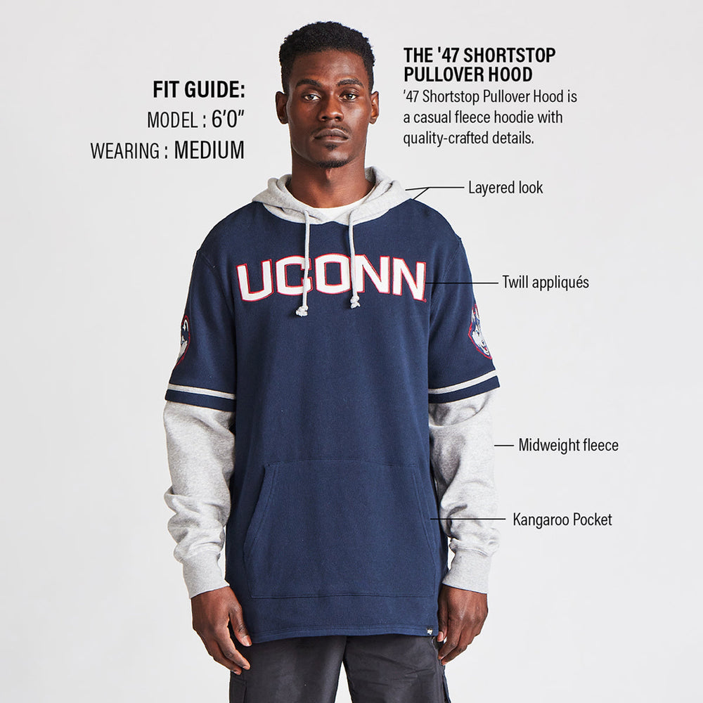 SAN DIEGO PADRES COOPERSTOWN TRIFECTA '47 SHORTSTOP PULLOVER HOOD CREAM