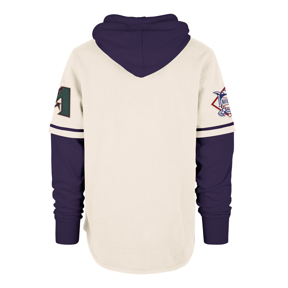 ARIZONA DIAMONDBACKS COOPERSTOWN TRIFECTA '47 SHORTSTOP PULLOVER CREAM