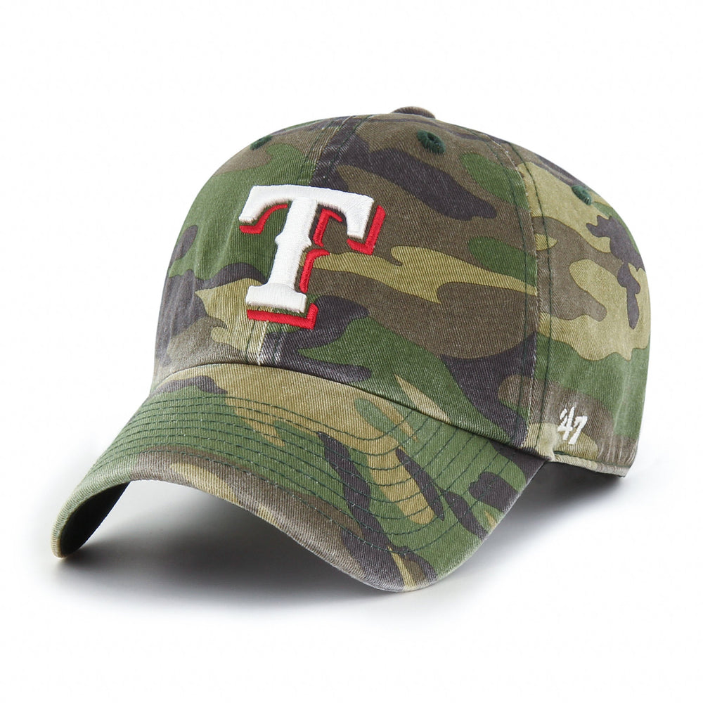 TEXAS RANGERS CAMO '47 CLEAN UP