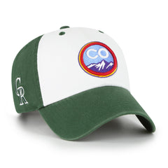 COLORADO ROCKIES CITY CONNECT '47 CLEAN UP DARK GREEN