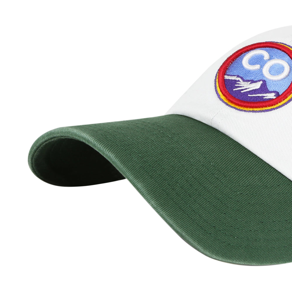 COLORADO ROCKIES CITY CONNECT '47 CLEAN UP DARK GREEN