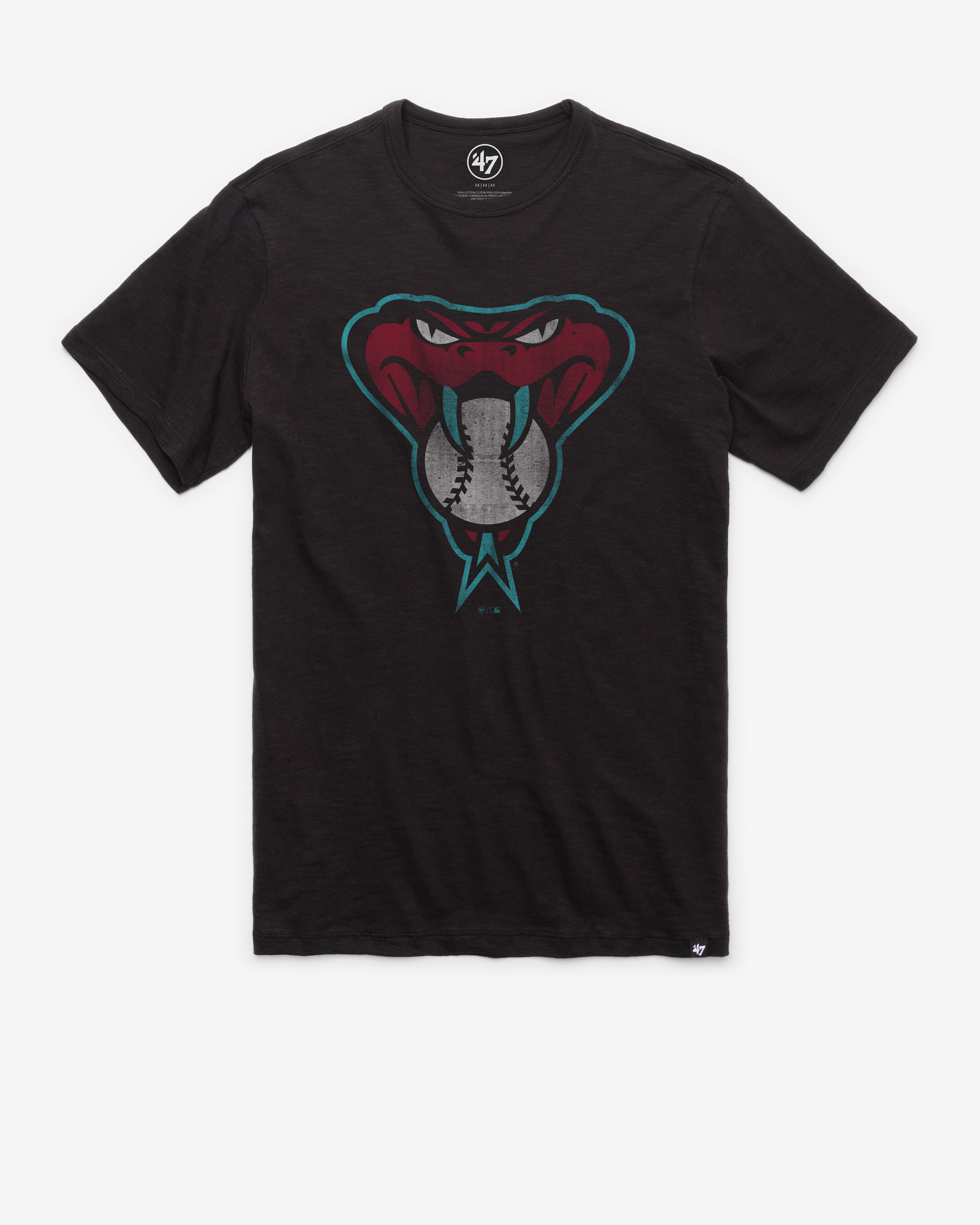 ARIZONA DIAMONDBACKS GRIT '47 SCRUM TEE JET BLACK