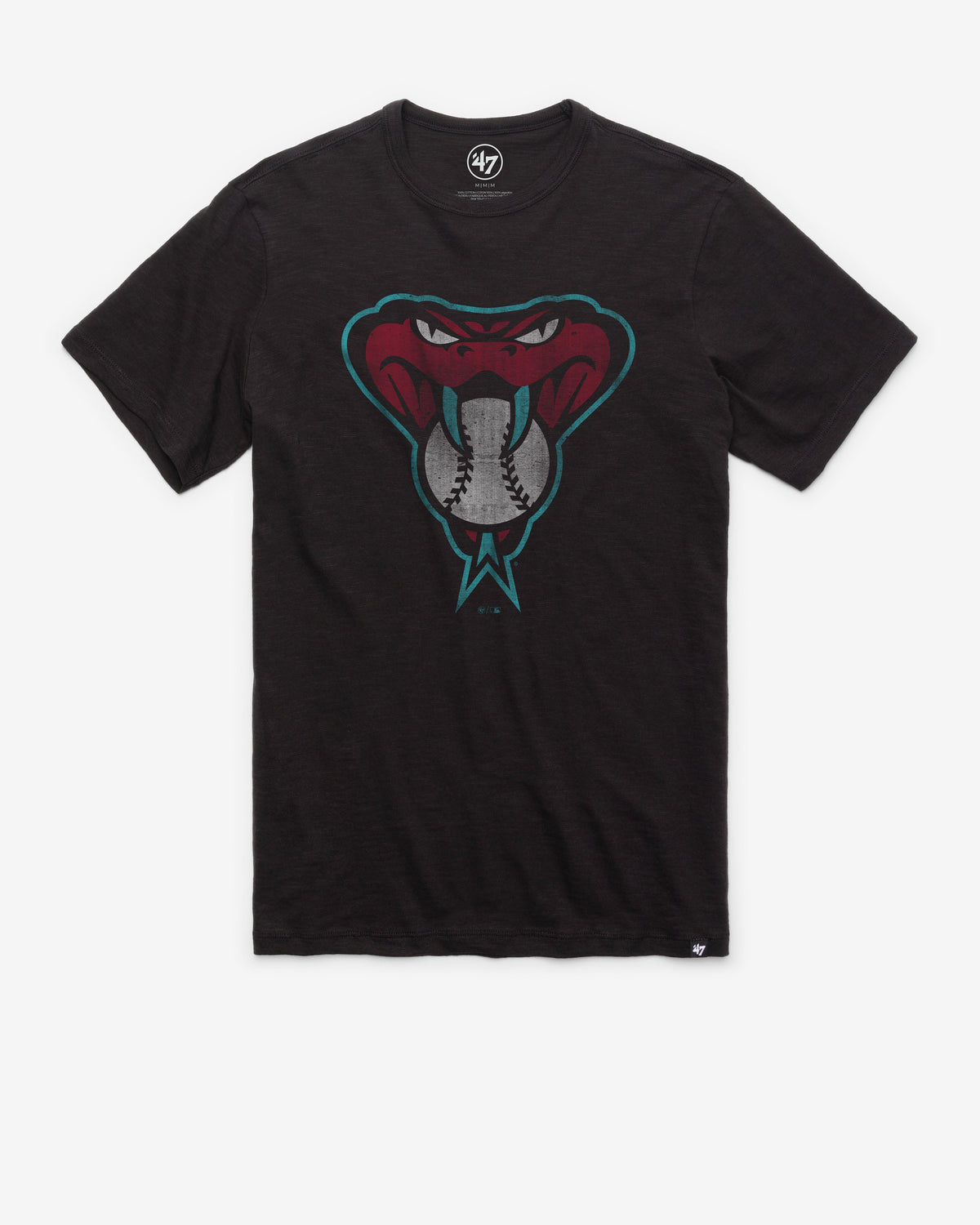 ARIZONA DIAMONDBACKS GRIT '47 SCRUM TEE JET BLACK