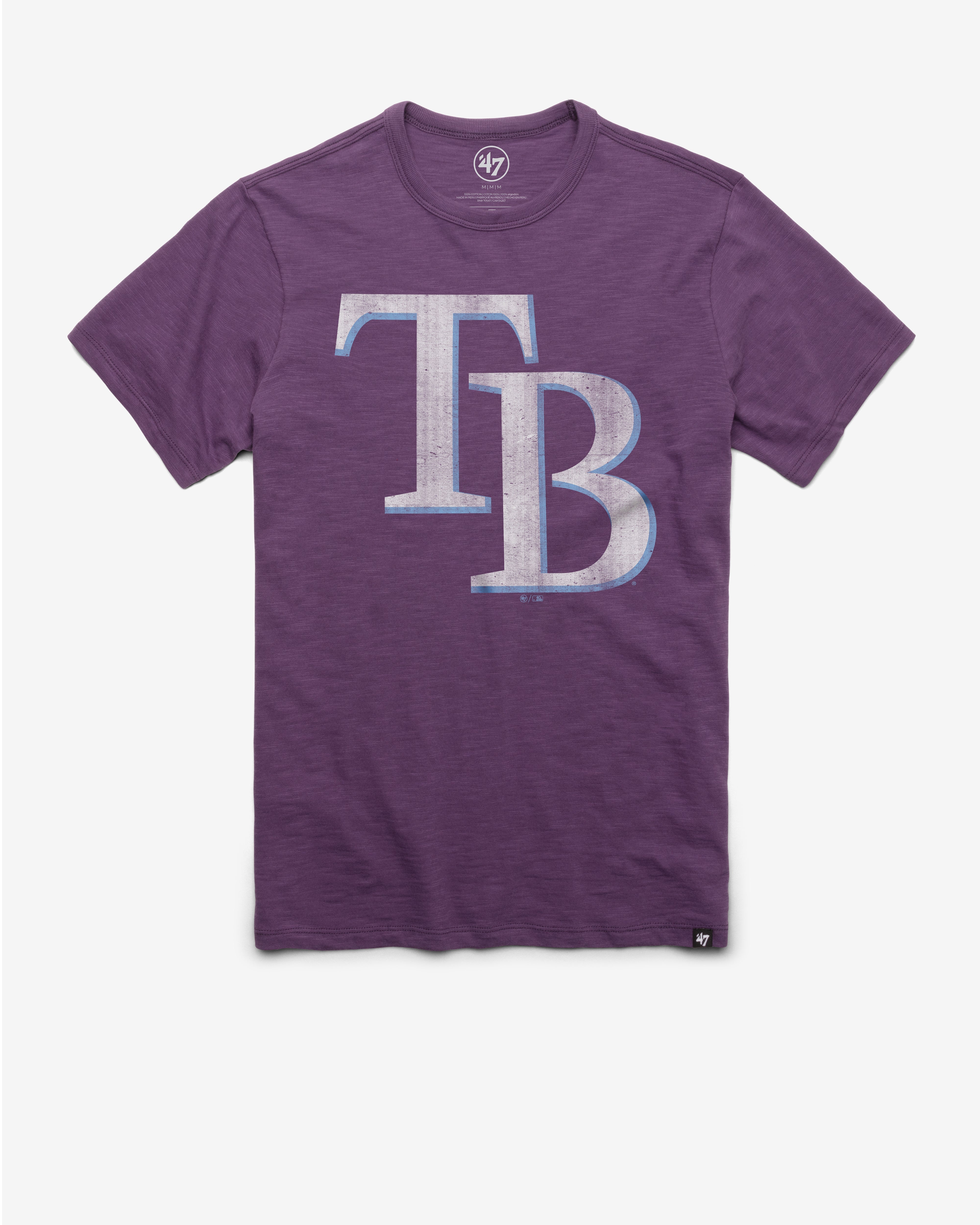 TAMPA BAY RAYS GRIT '47 SCRUM TEE GRAPE