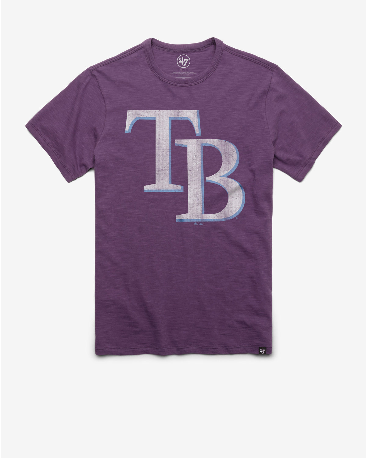 TAMPA BAY RAYS GRIT '47 SCRUM TEE GRAPE