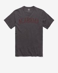 ALABAMA CRIMSON TIDE CLASSIC BLOCK '47 SCRUM TEE CHARCOAL