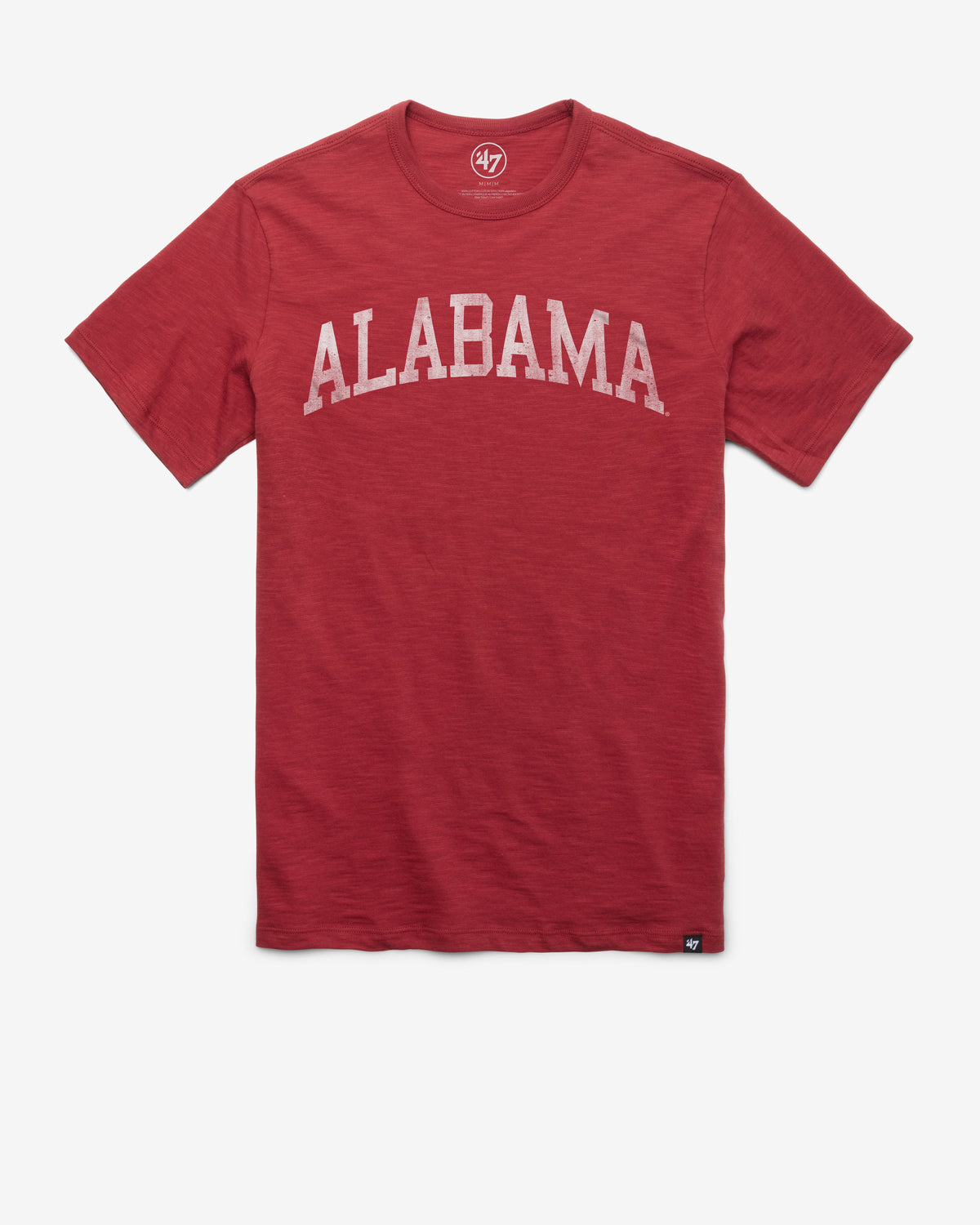 ALABAMA CRIMSON TIDE CLASSIC BLOCK '47 SCRUM TEE CARDINAL