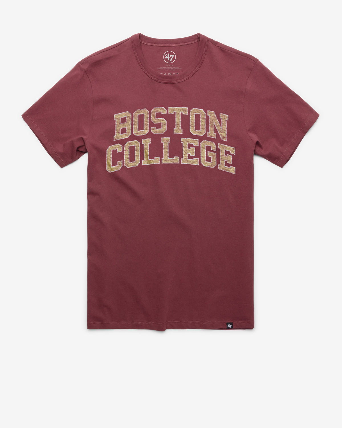 BOSTON COLLEGE EAGLES BC PREMIER '47 FRANKLIN TEE MULBERRY MAROON
