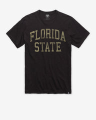 FLORIDA STATE SEMINOLES CLASSIC BLOCK '47 SCRUM TEE JET BLACK