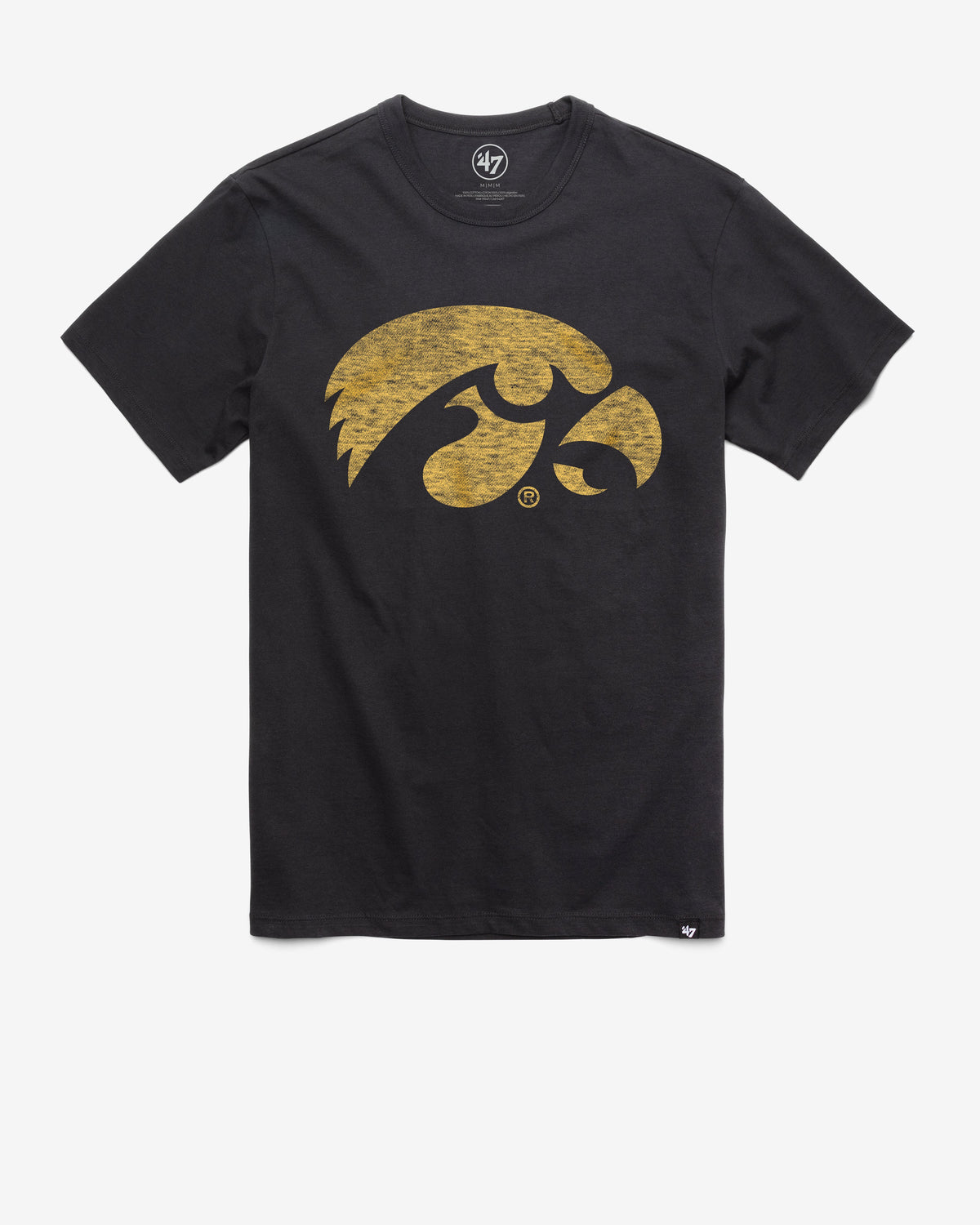 IOWA HAWKEYES PREMIER '47 FRANKLIN TEE FLINT BLACK