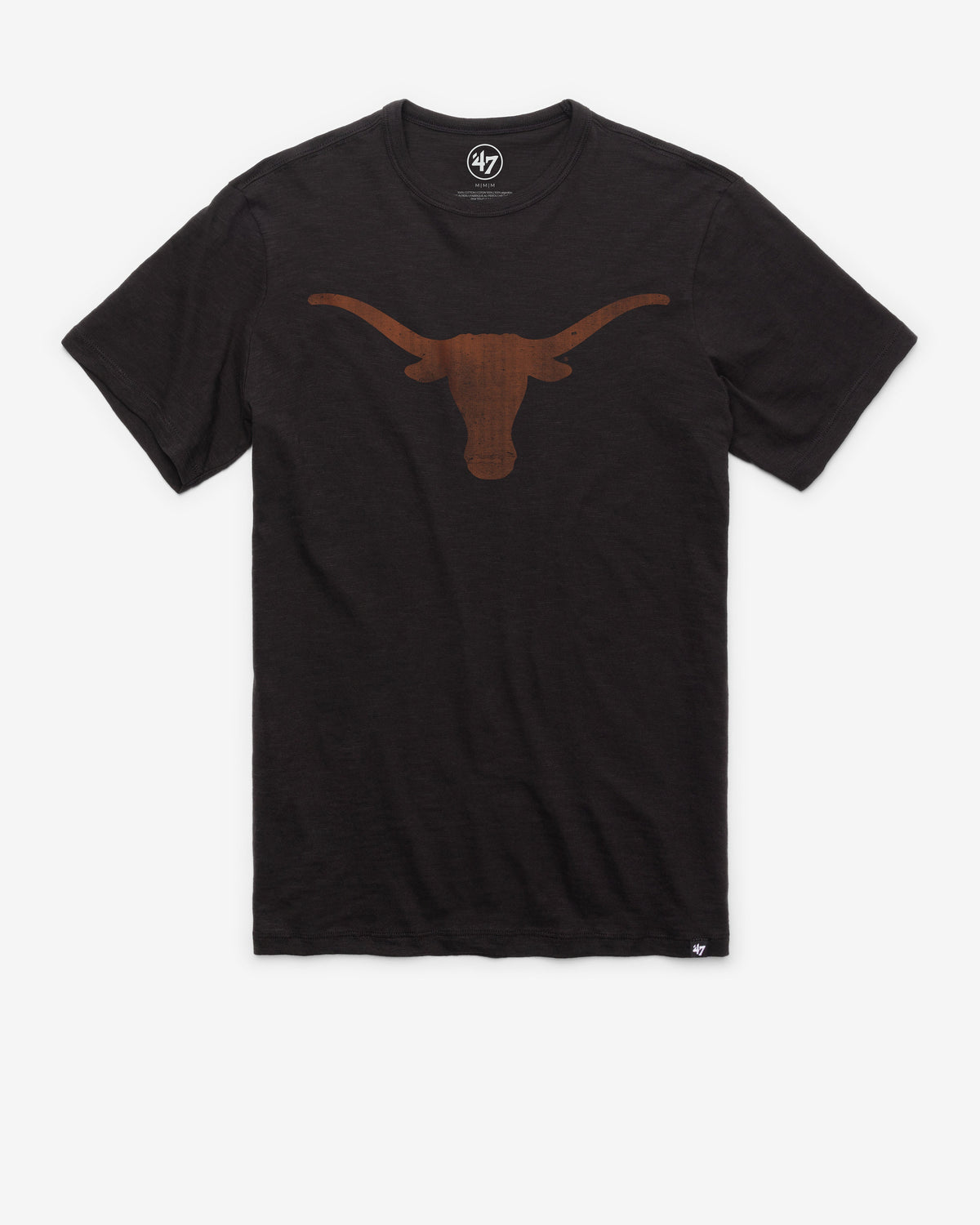 TEXAS LONGHORNS GRIT '47 SCRUM TEE JET BLACK