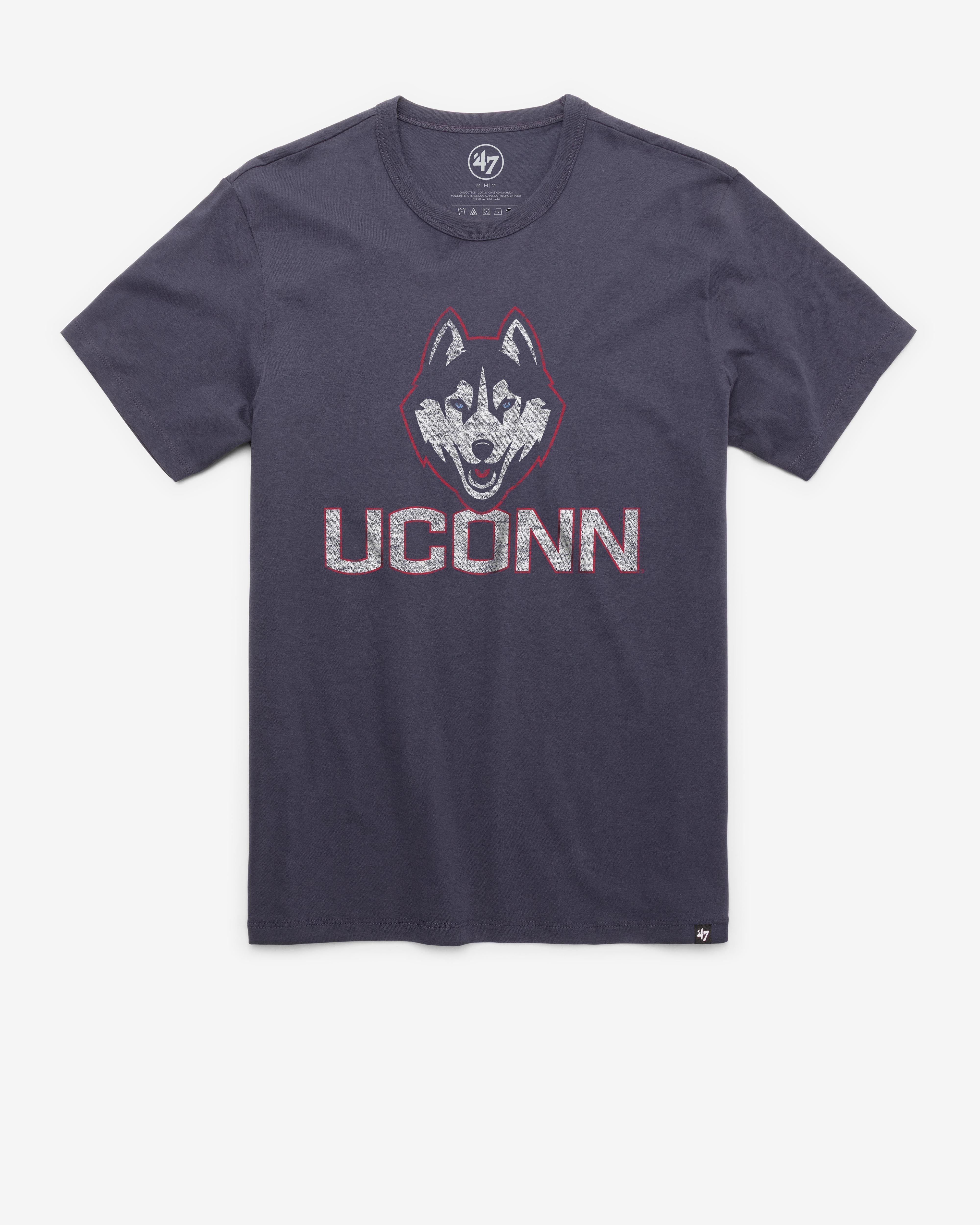 CONNECTICUT HUSKIES UCONN PREMIER '47 FRANKLIN TEE ATLAS BLUE
