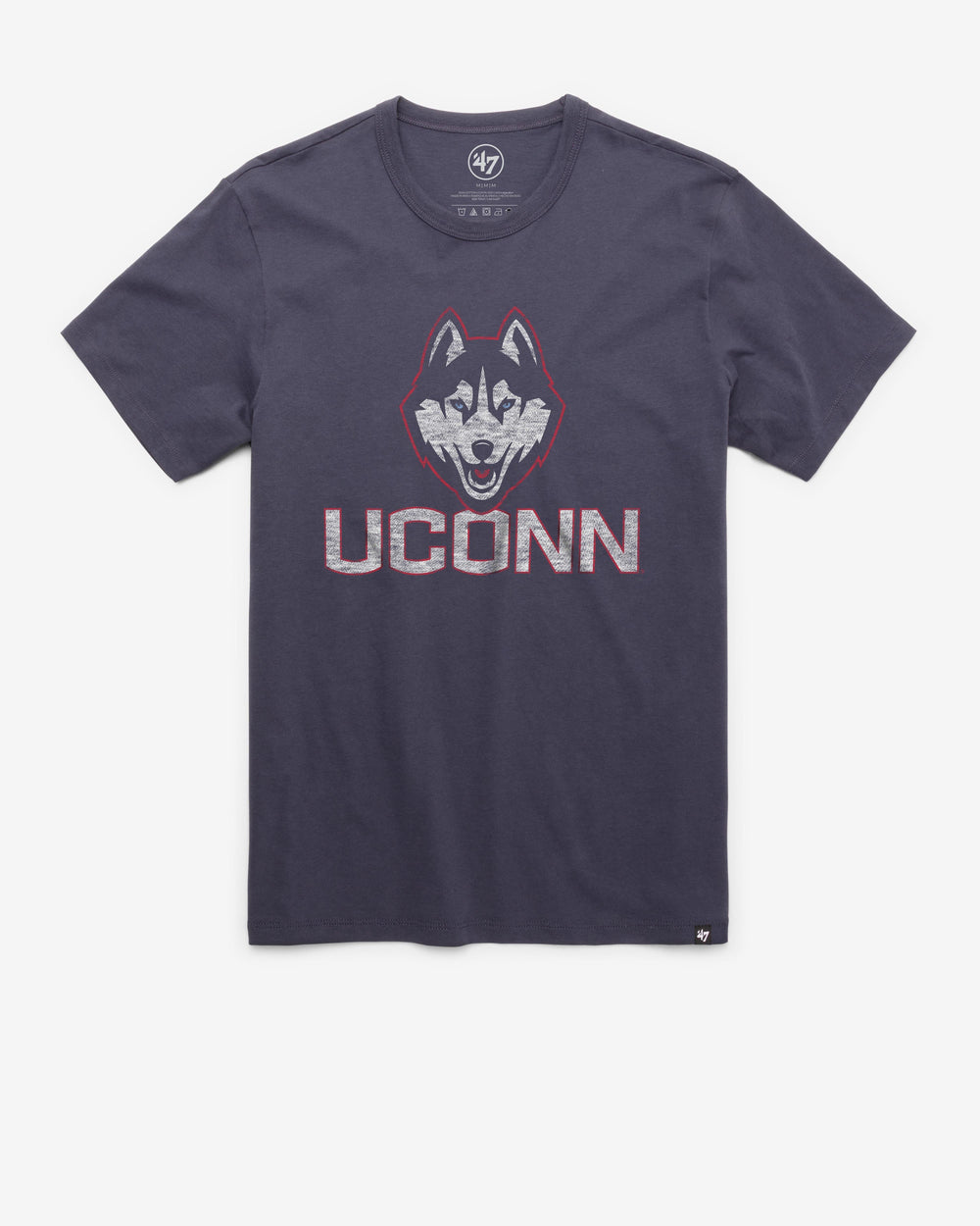 CONNECTICUT HUSKIES UCONN PREMIER '47 FRANKLIN TEE ATLAS BLUE