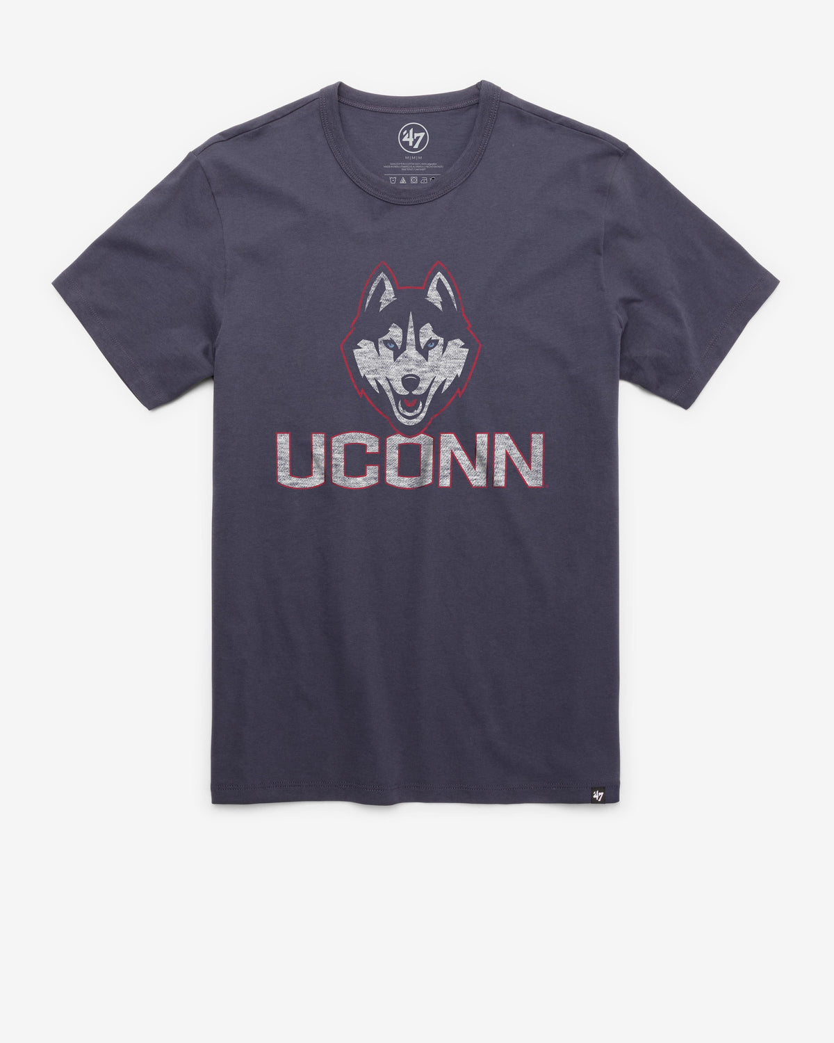 CONNECTICUT HUSKIES UCONN PREMIER '47 FRANKLIN TEE ATLAS BLUE