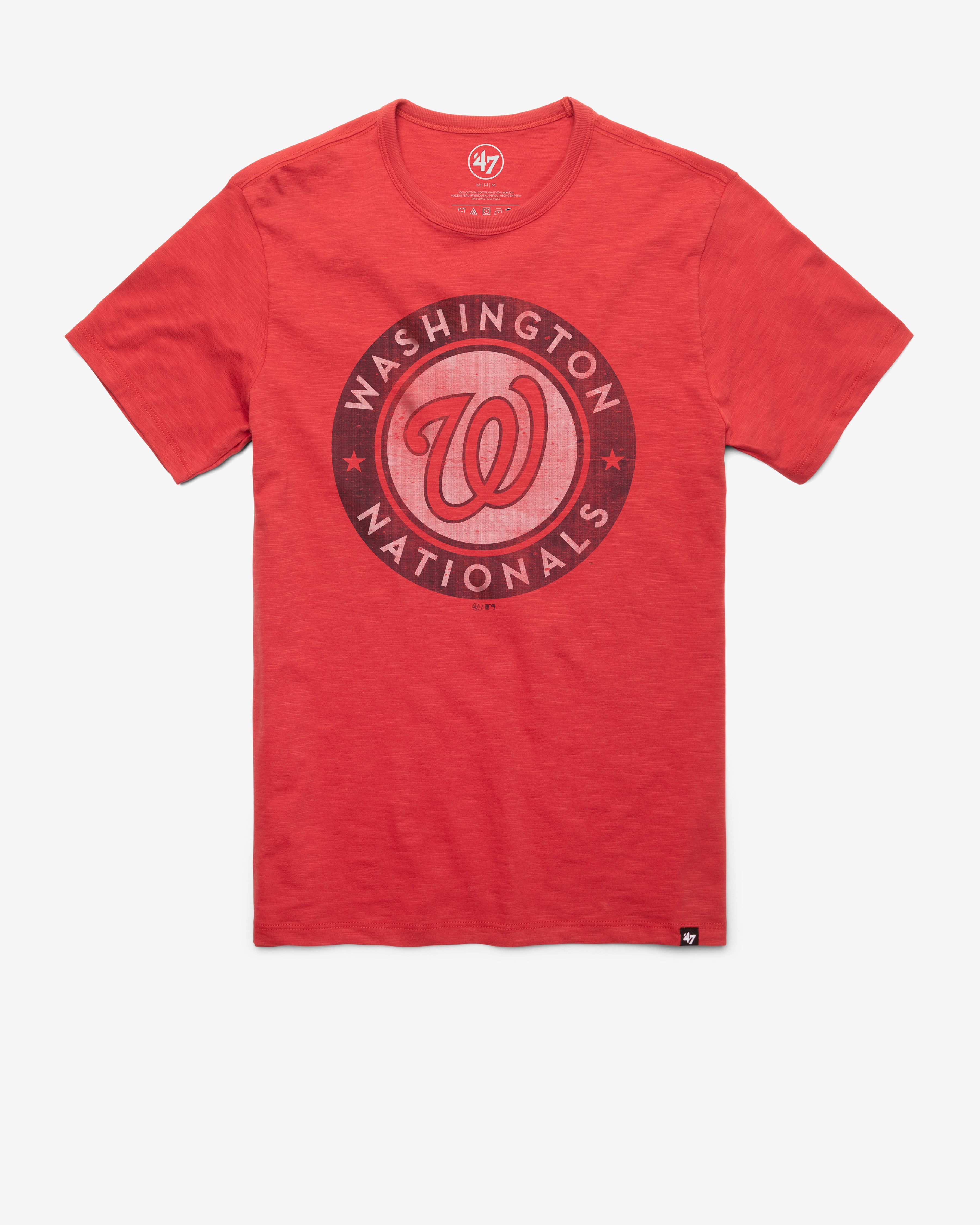 WASHINGTON NATIONALS GRIT '47 SCRUM TEE RESCUE RED