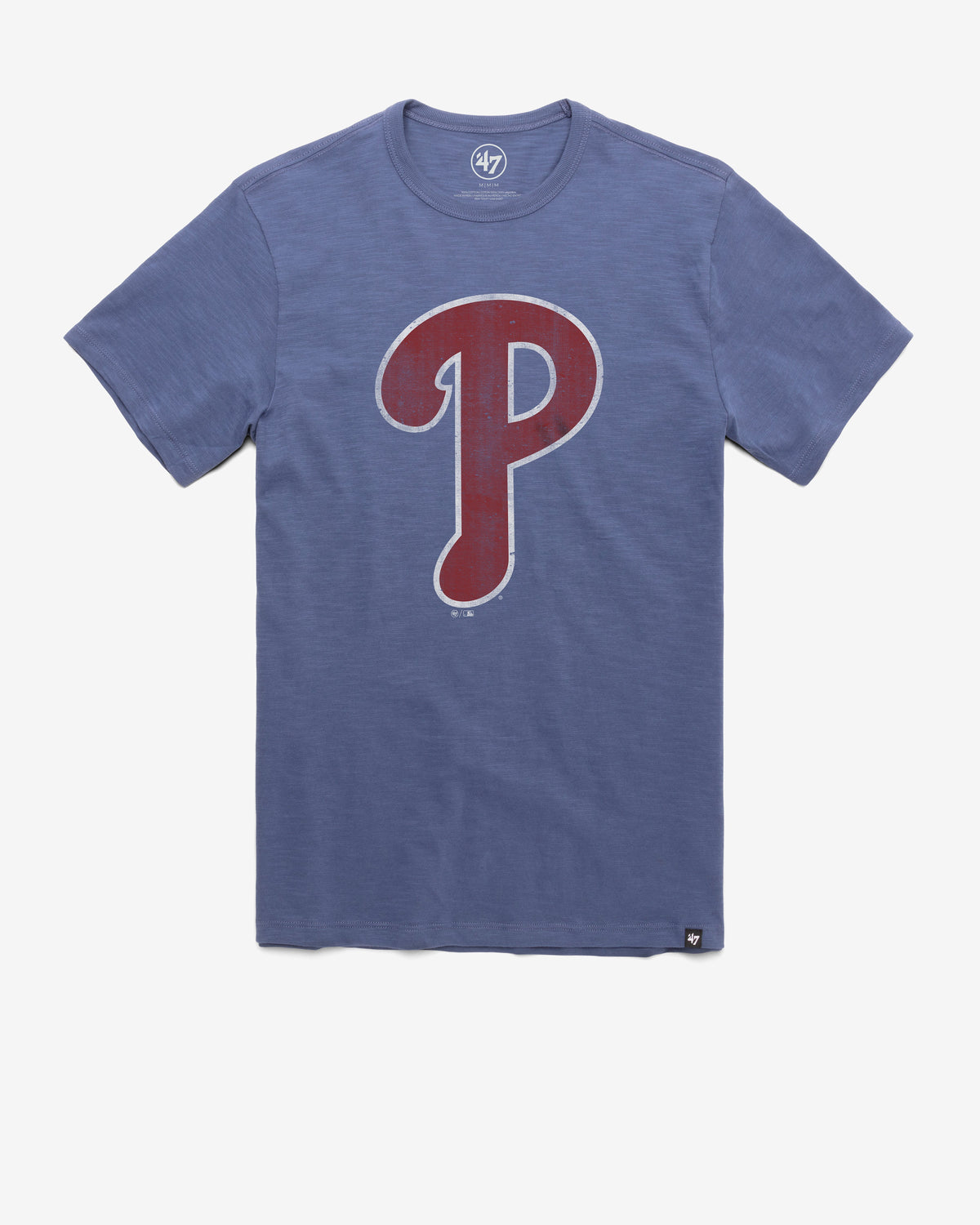 PHILADELPHIA PHILLIES GRIT '47 SCRUM TEE BLEACHER BLUE