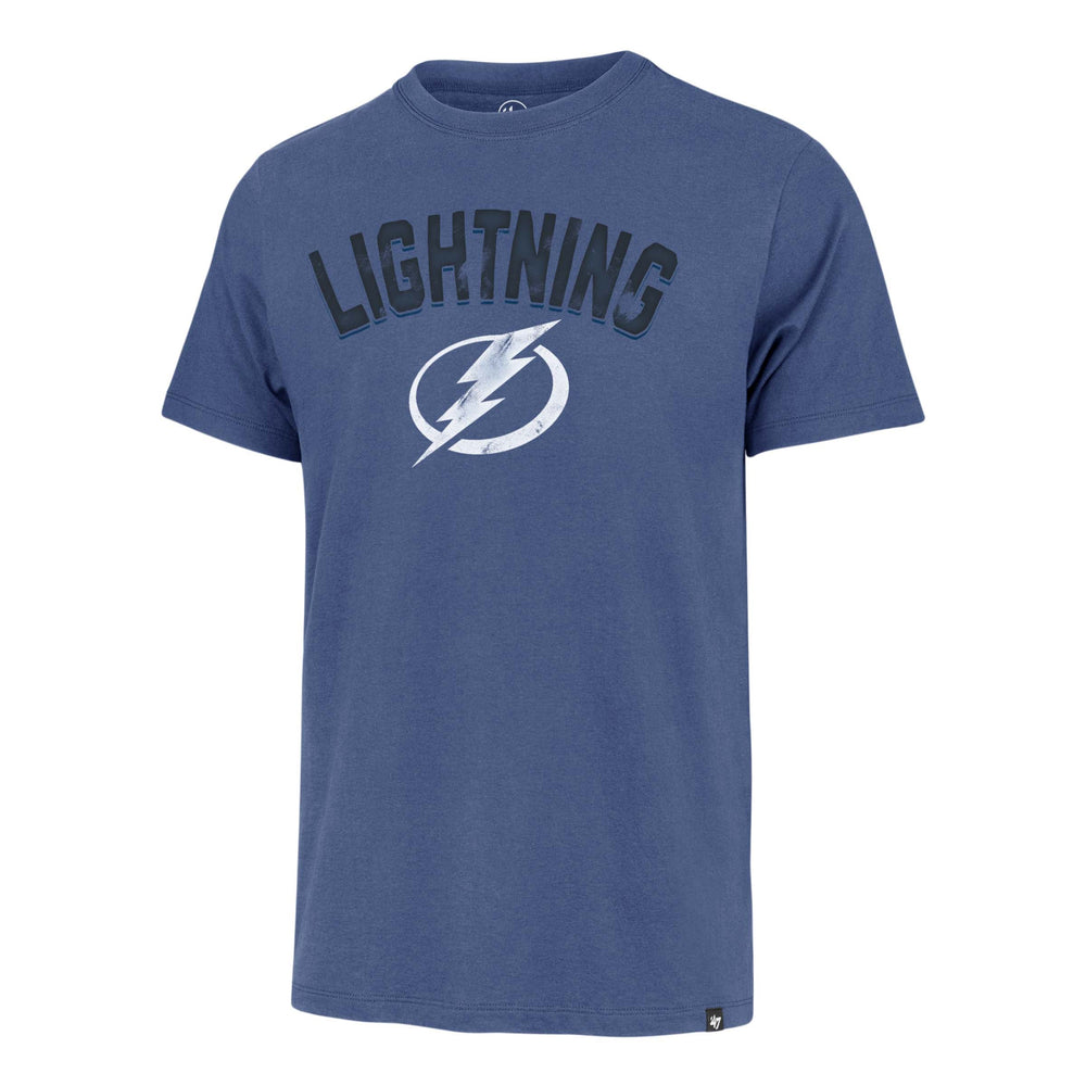 TAMPA BAY LIGHTNING ALL ARCH '47 FRANKLIN TEE CADET BLUE