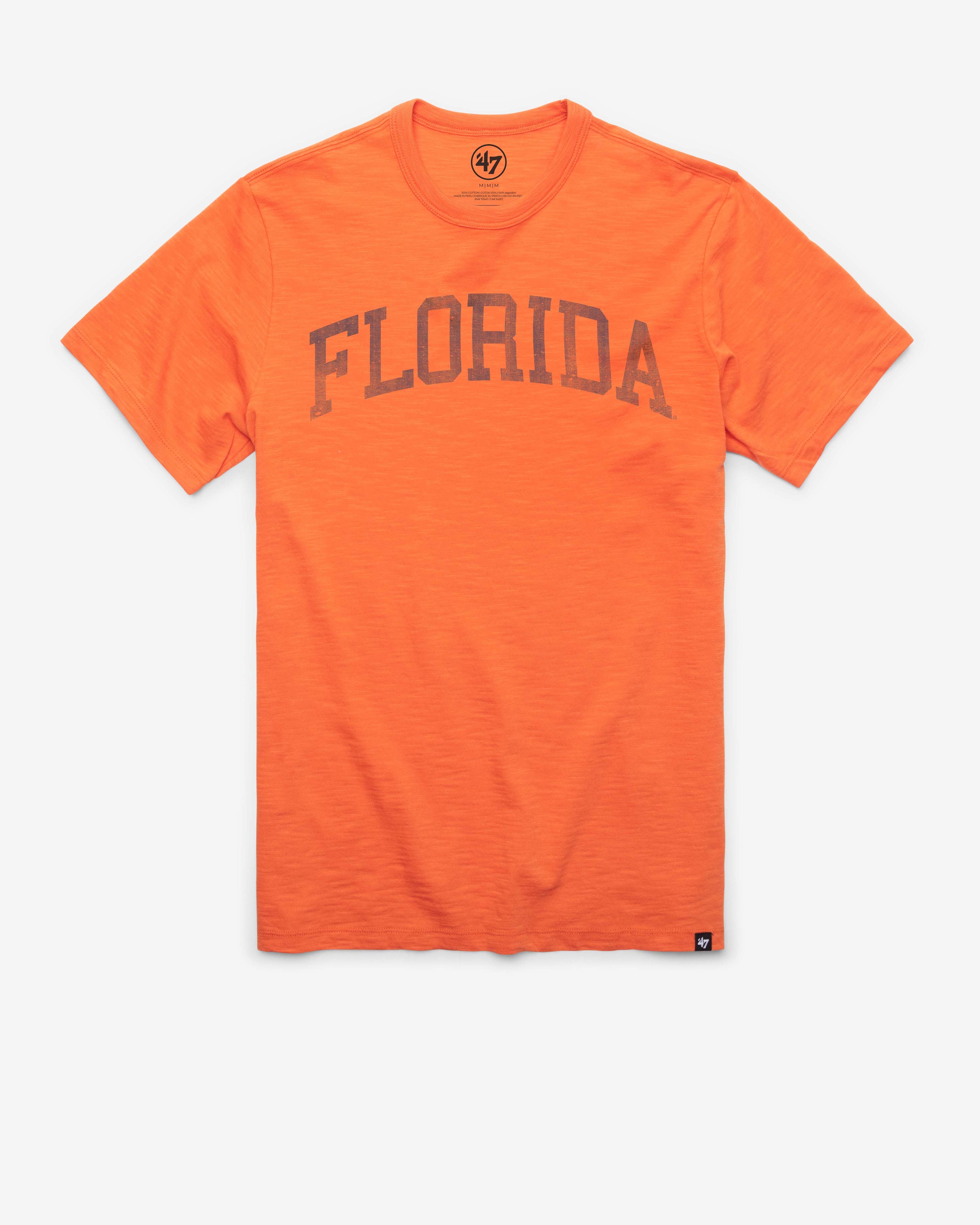 FLORIDA GATORS CLASSIC BLOCK '47 SCRUM TEE CARROT