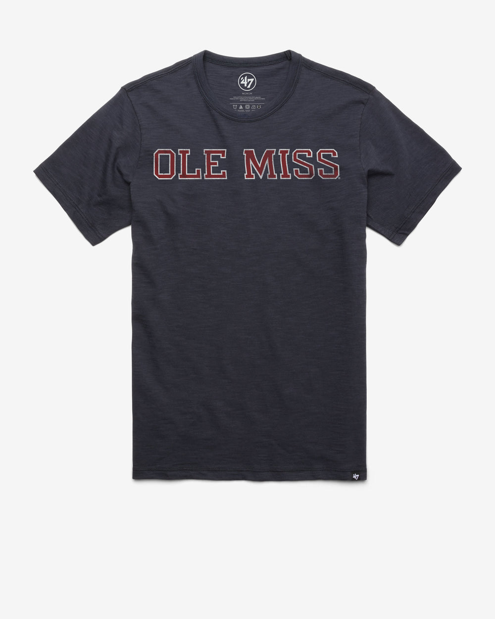 MISSISSIPPI REBELS CLASSIC BLOCK '47 SCRUM TEE FALL NAVY