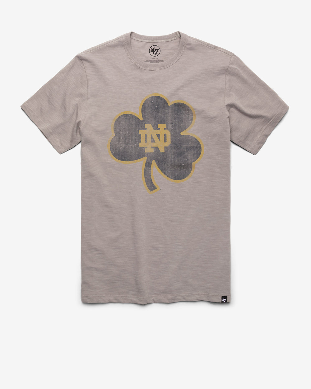 NOTRE DAME FIGHTING IRISH GRIT '47 SCRUM TEE WOLF GREY